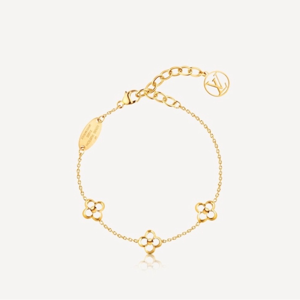Louis Vuitton gold bracelet